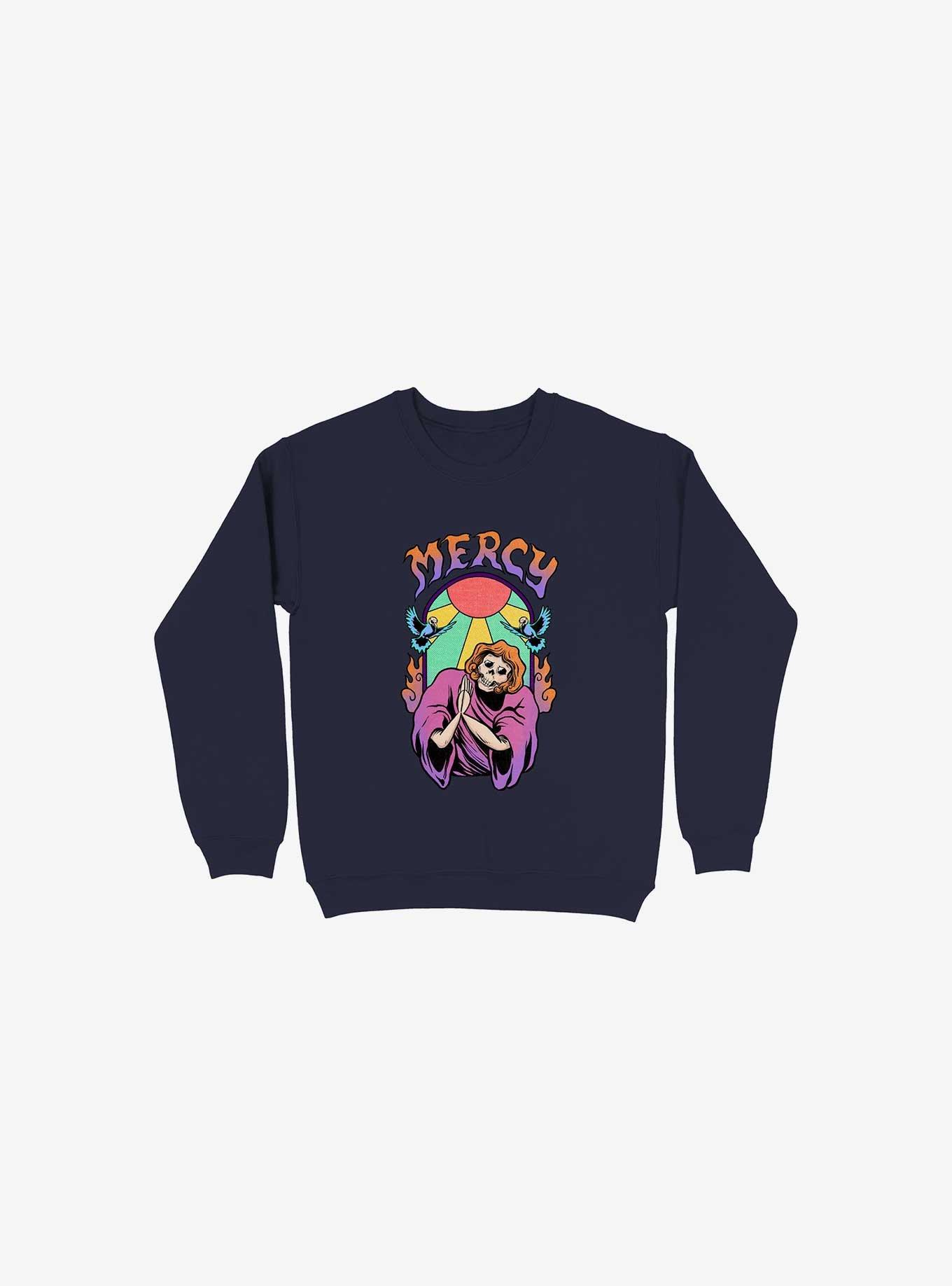 Mercy Sweatshirt, NAVY, hi-res
