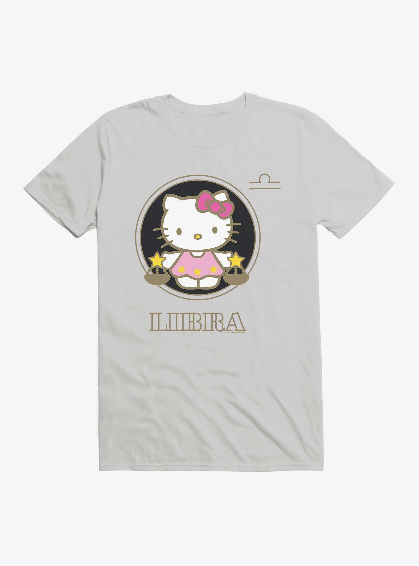 Hello Kitty Star Sign Libra Stencil T-Shirt, , hi-res