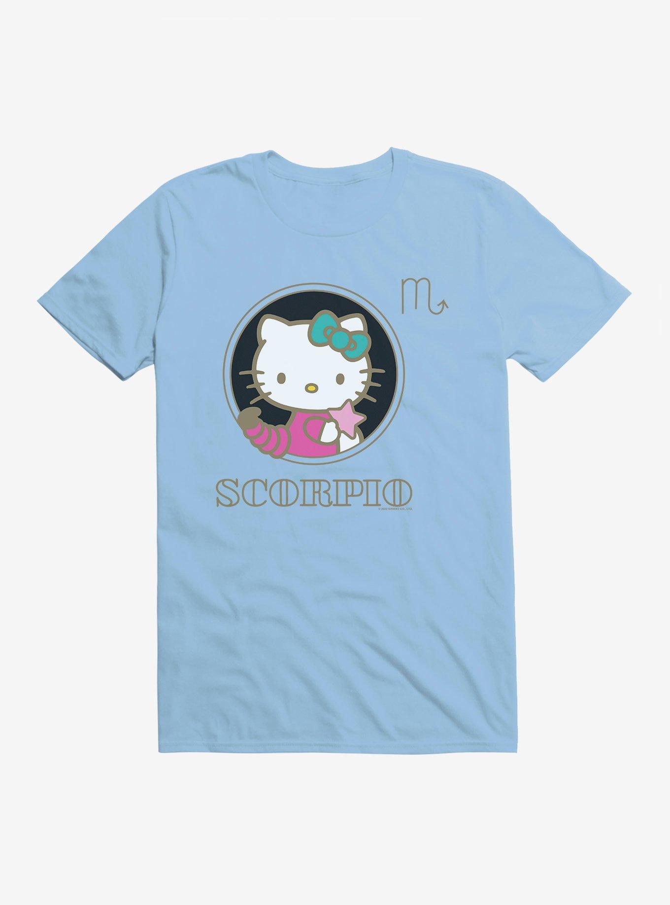 Hello Kitty Star Sign Scorpio Stencil T-Shirt, , hi-res
