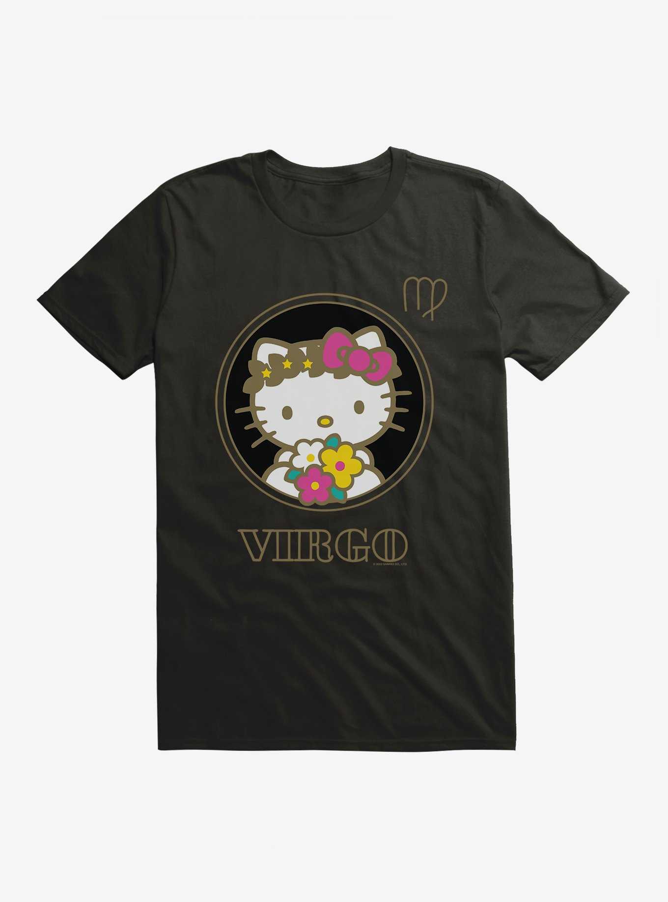 Hello Kitty Star Sign Virgo Stencil T-Shirt, , hi-res