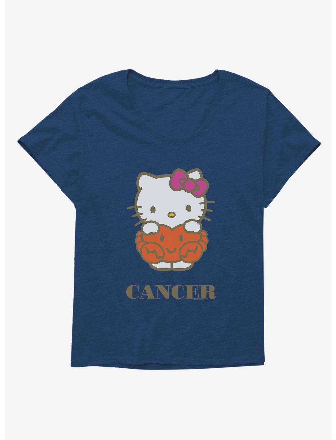 Hello Kitty Star Sign Cancer Girls T-Shirt Plus Size, , hi-res