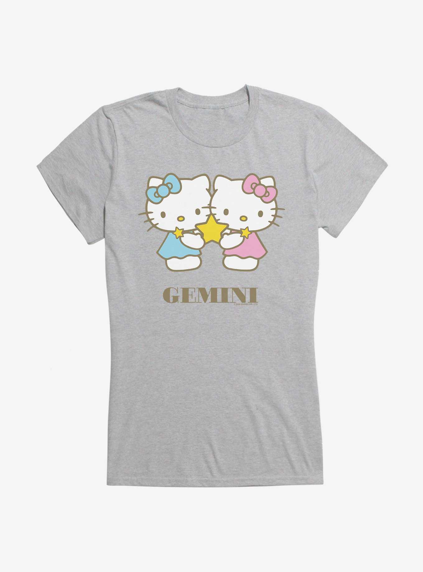 Hello Kitty Star Sign Gemini Girls T-Shirt, , hi-res