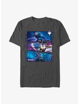 Magic The Gathering Kamigawa: Neon Dynasty Planeswalkers Glitch Panel T-Shirt, , hi-res