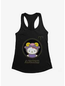 Hello Kitty Star Sign Aries Stencil Girls Tank, , hi-res