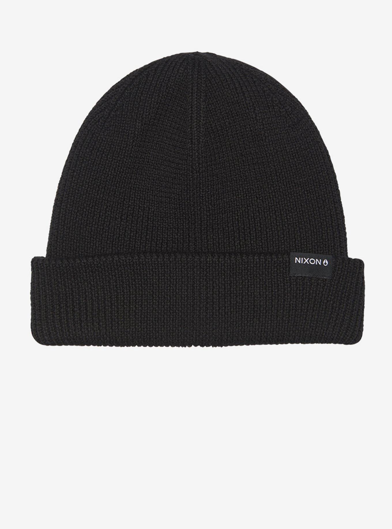 Nixon Kingman Wool Beanie Black, , hi-res