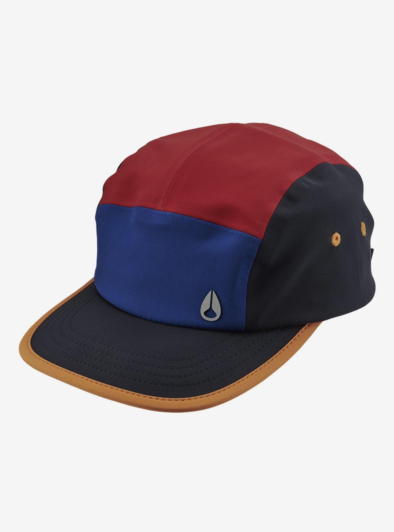Nixon Mikey Tech Strapback Navy Multi Snapcap Hat, , hi-res