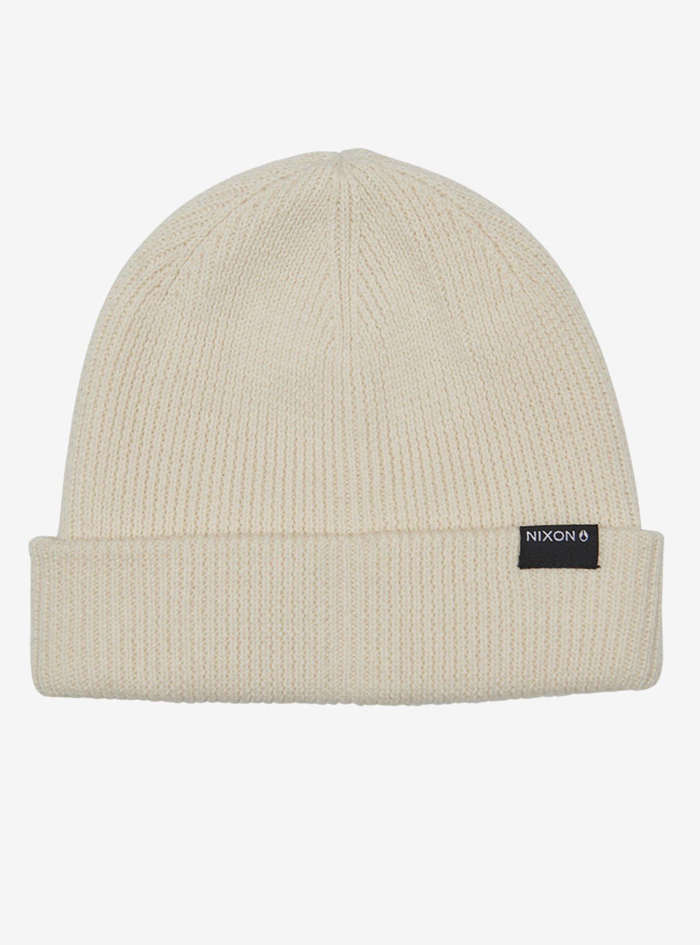 Nixon Kingman Wool Beanie Natural, , hi-res