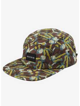 Nixon Mikey Strapback Hat Brown Multi Snapcap Hat, , hi-res