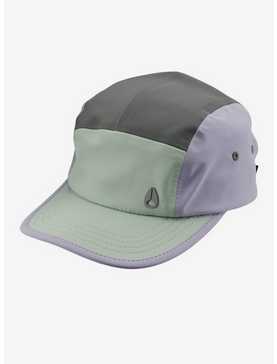 Nixon Mikey Tech Strapback Pastel Green Multi Snapcap Hat, , hi-res