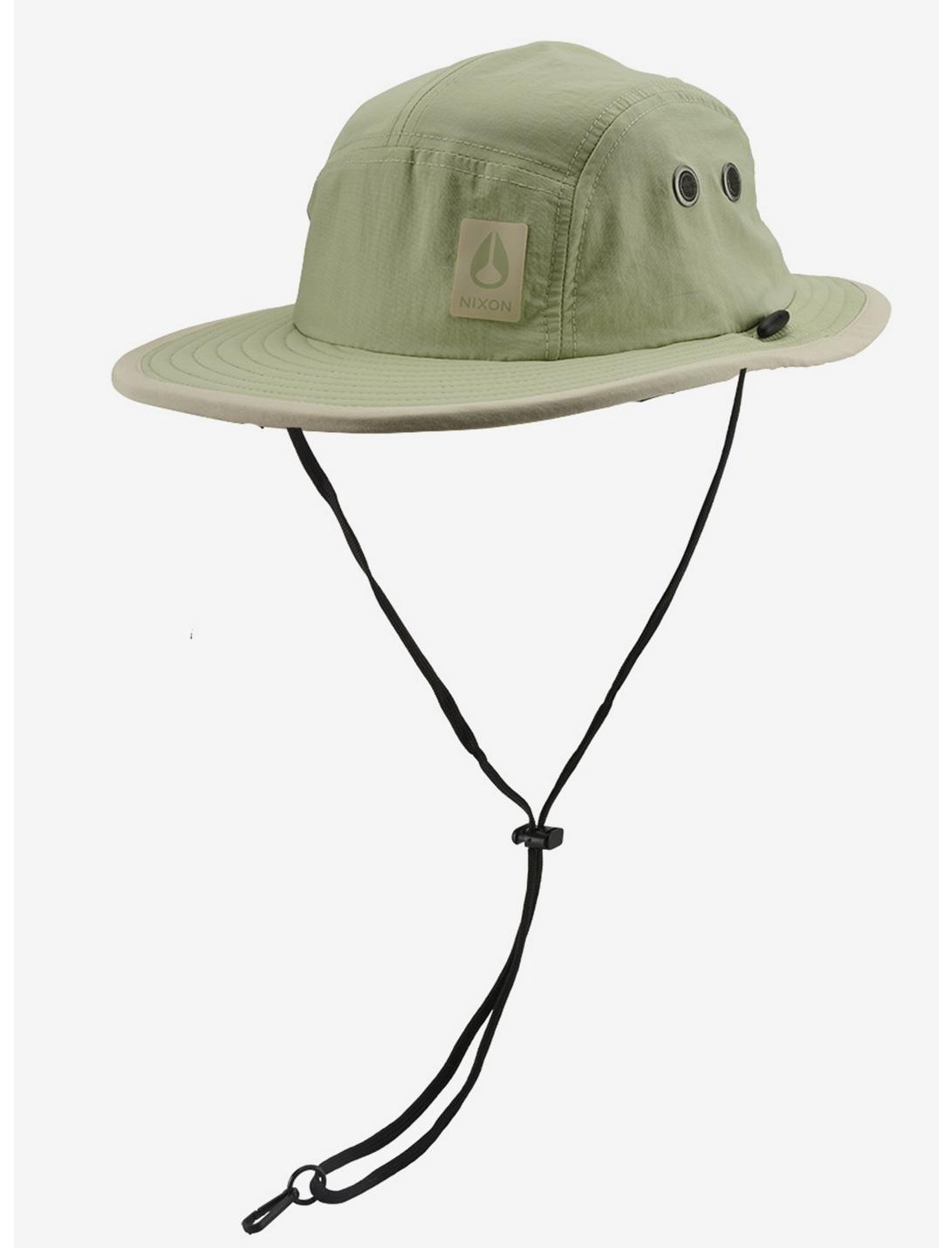 Nixon Narrows Full Brim Pastel Green Snapcap Hat, , hi-res