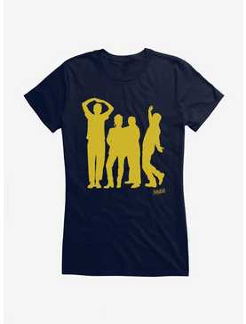 Seinfeld Cast Sillhouette Girls T-Shirt, , hi-res