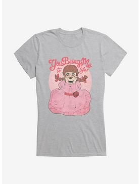 Annabelle You Bring Me To Life Girls T-Shirt, HEATHER, hi-res