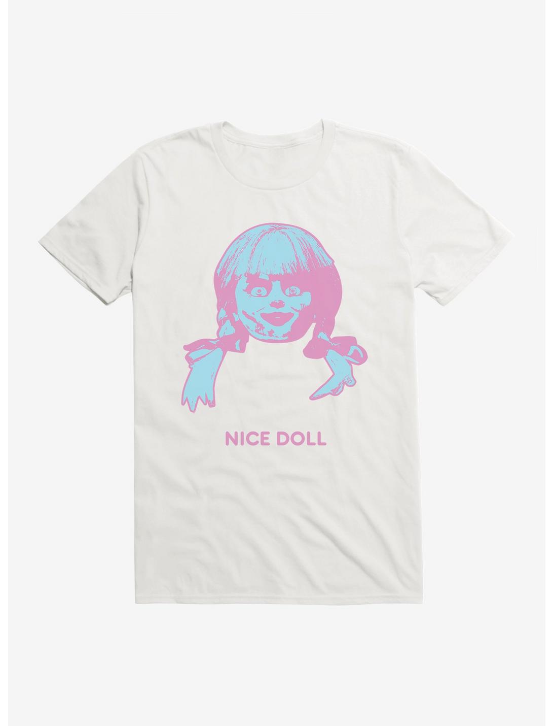 Annabelle Nice Doll T-Shirt, WHITE, hi-res