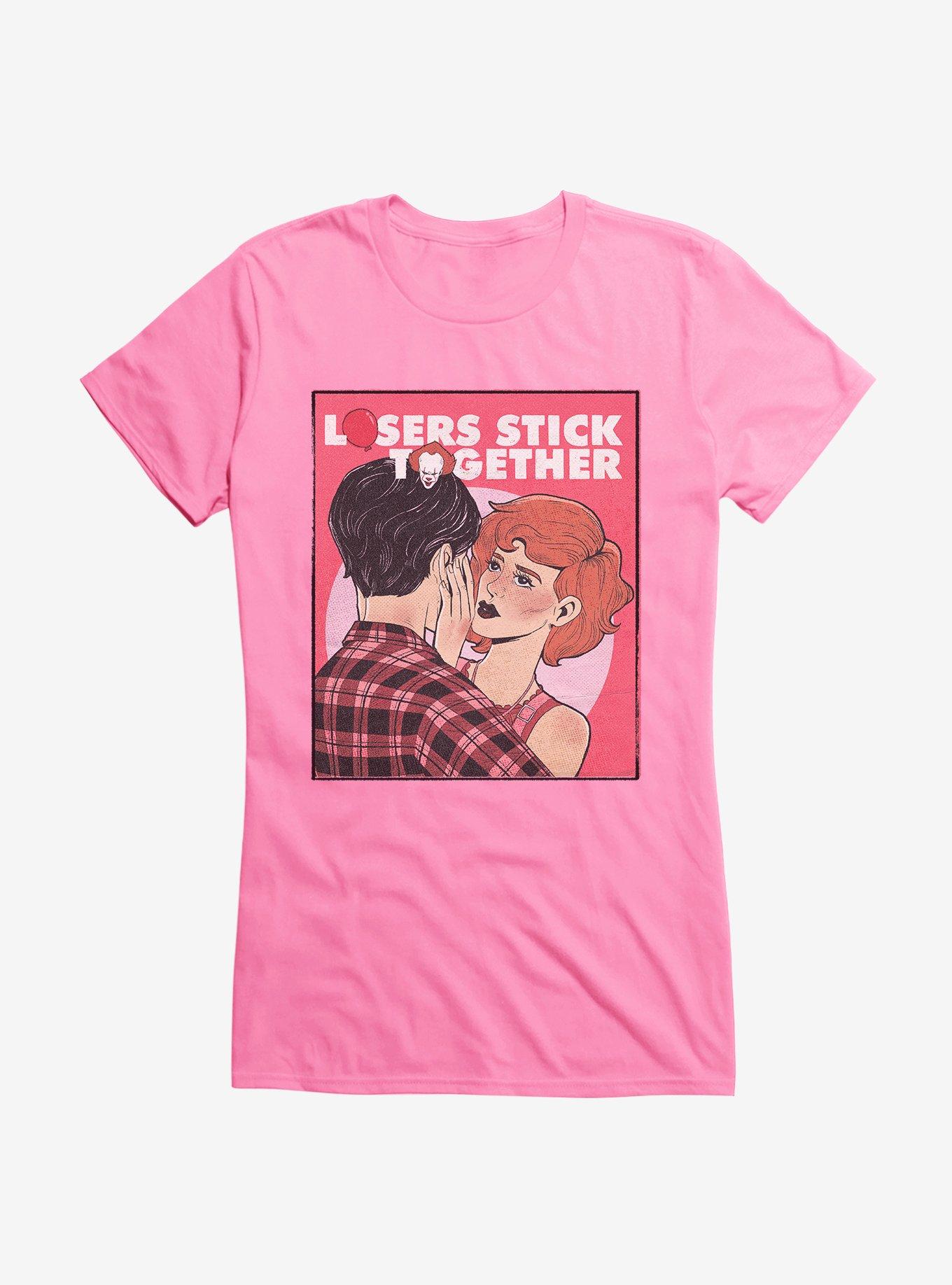 IT2 Losers Stick Together Girls T-Shirt, , hi-res