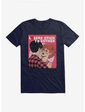 IT2 Losers Stick Together T-Shirt, NAVY, hi-res