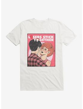 IT2 Losers Stick Together T-Shirt, WHITE, hi-res