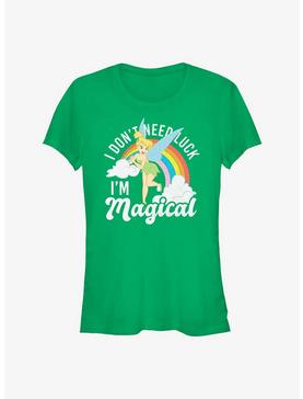 Disney Peter Pan Tinker Bell Don't Need Luck Girls T-Shirt, , hi-res