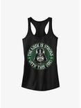 Star Wars Luck Is Strong Girls Tank Top, BLACK, hi-res