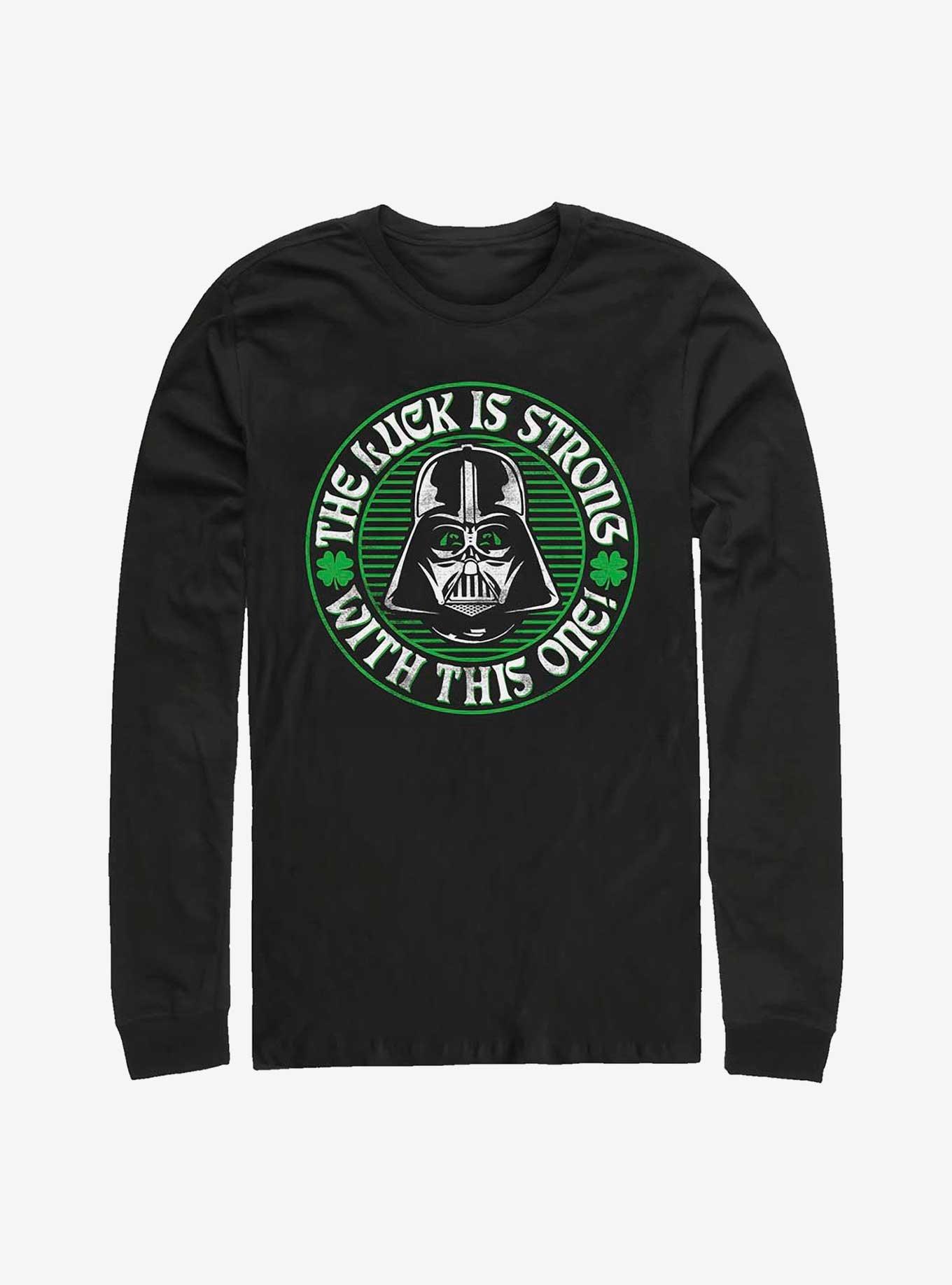 Star Wars Luck Is Strong Long-Sleeve T-Shirt, BLACK, hi-res