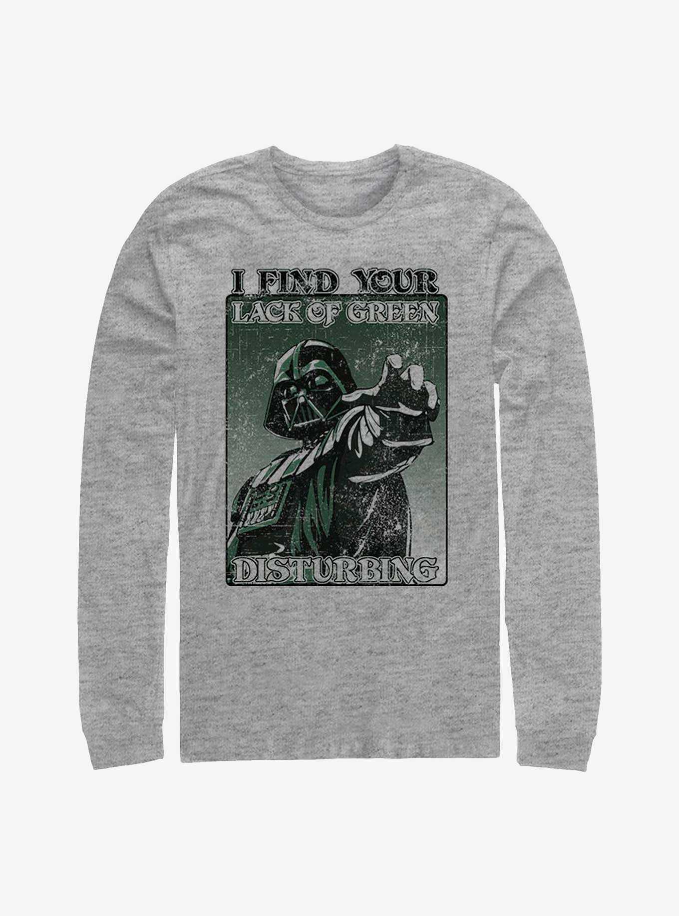 Star Wars Darth Vader Mean Green Long-Sleeve T-Shirt, , hi-res