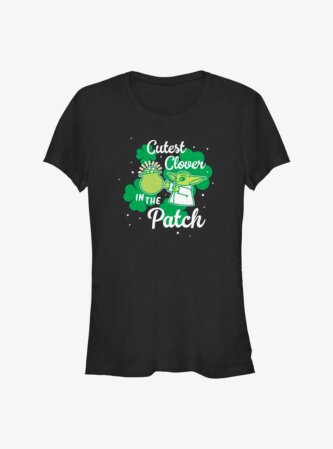 Star Wars The Mandalorian The Child Clover Snack Girls T-Shirt, , hi-res