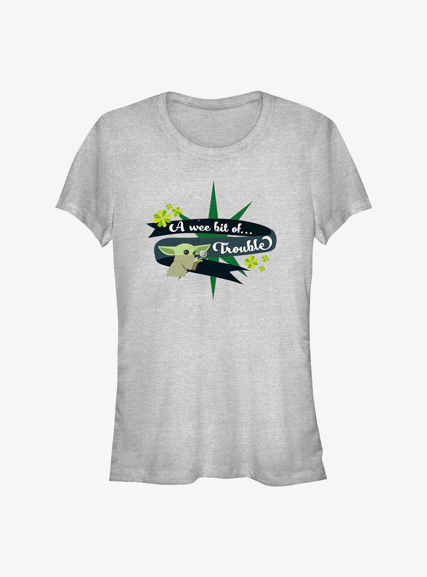 Star Wars The Mandalorian The Child Star Trouble Girls T-Shirt, , hi-res