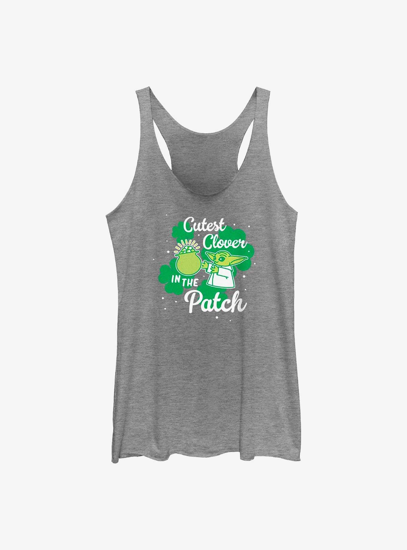 Star Wars The Mandalorian The Child Clover Snack Girls Tank Top, , hi-res