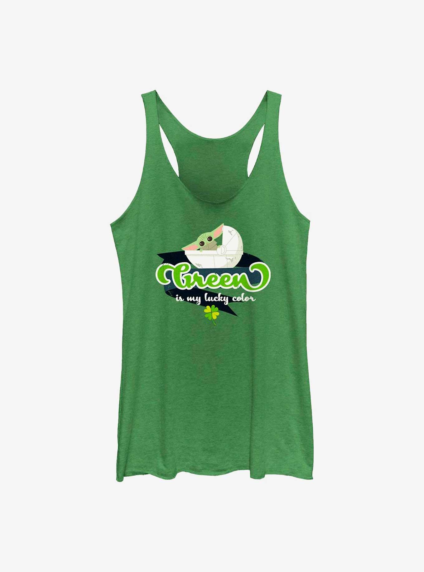 Star Wars The Mandalorian The Child Lucky Color Girls Tank, ENVY, hi-res