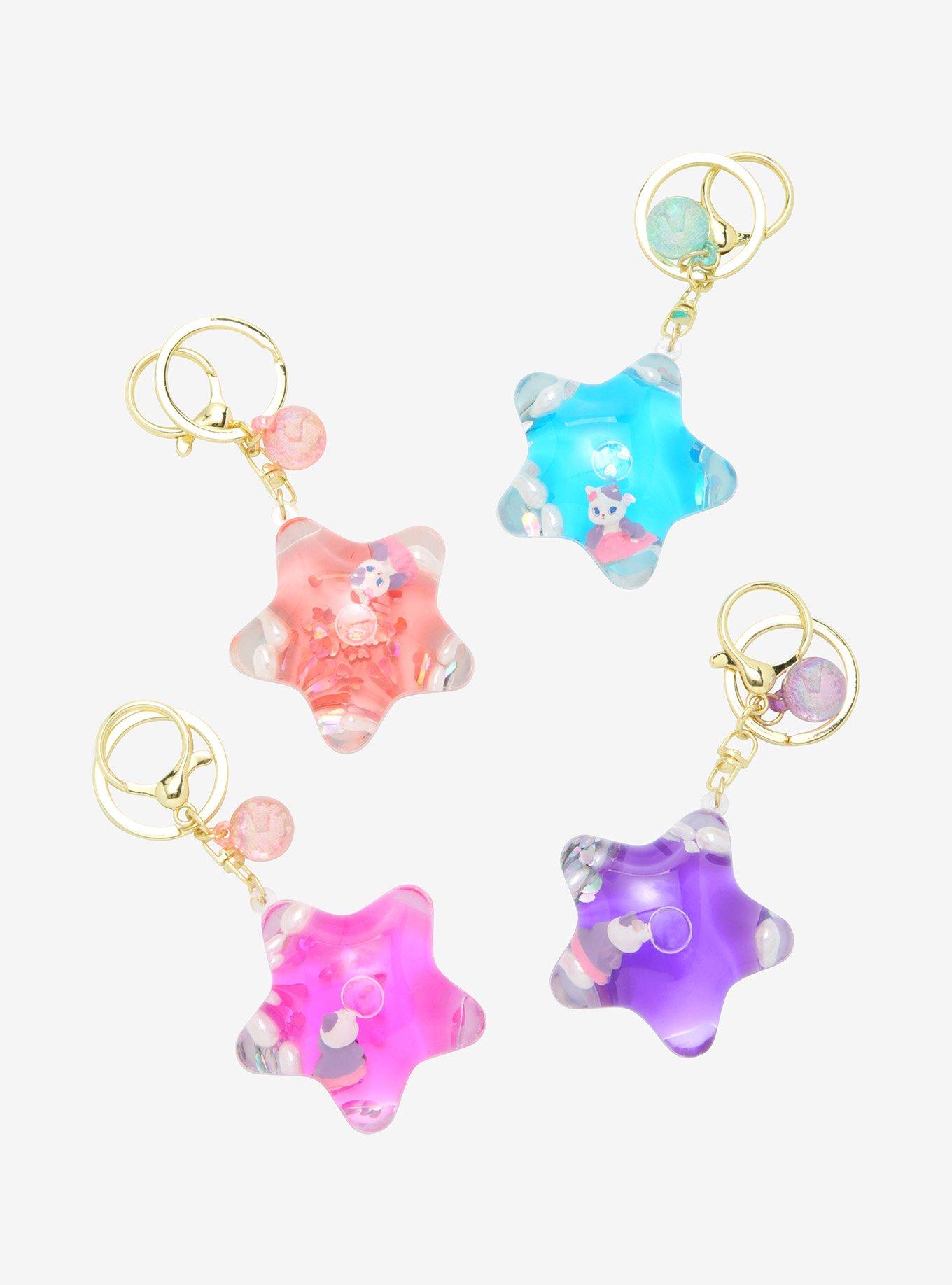 Cats In Dresses Floaty Star Assorted Blind Key Chain
