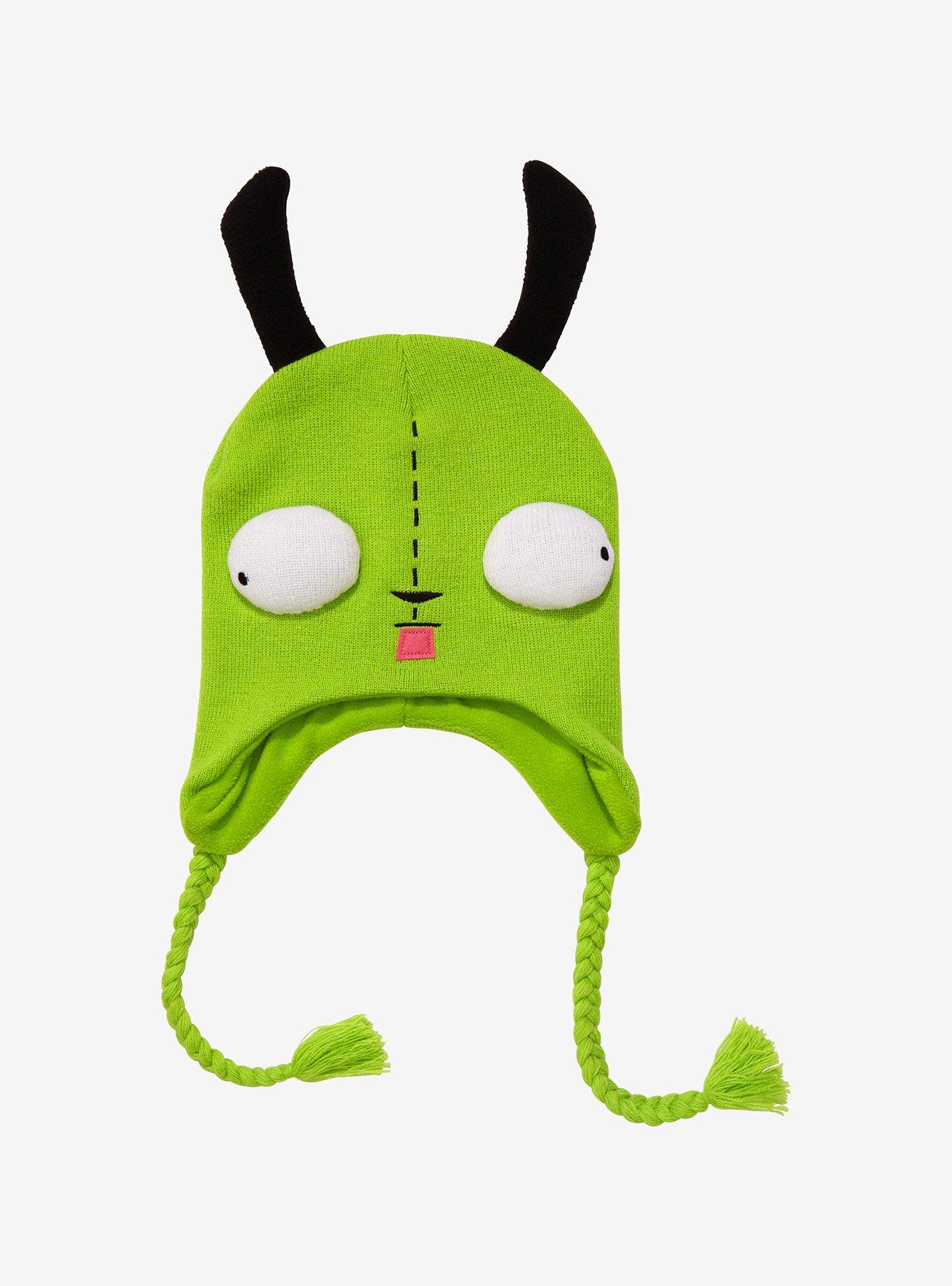 Invader Zim GIR Tassel Beanie, , hi-res