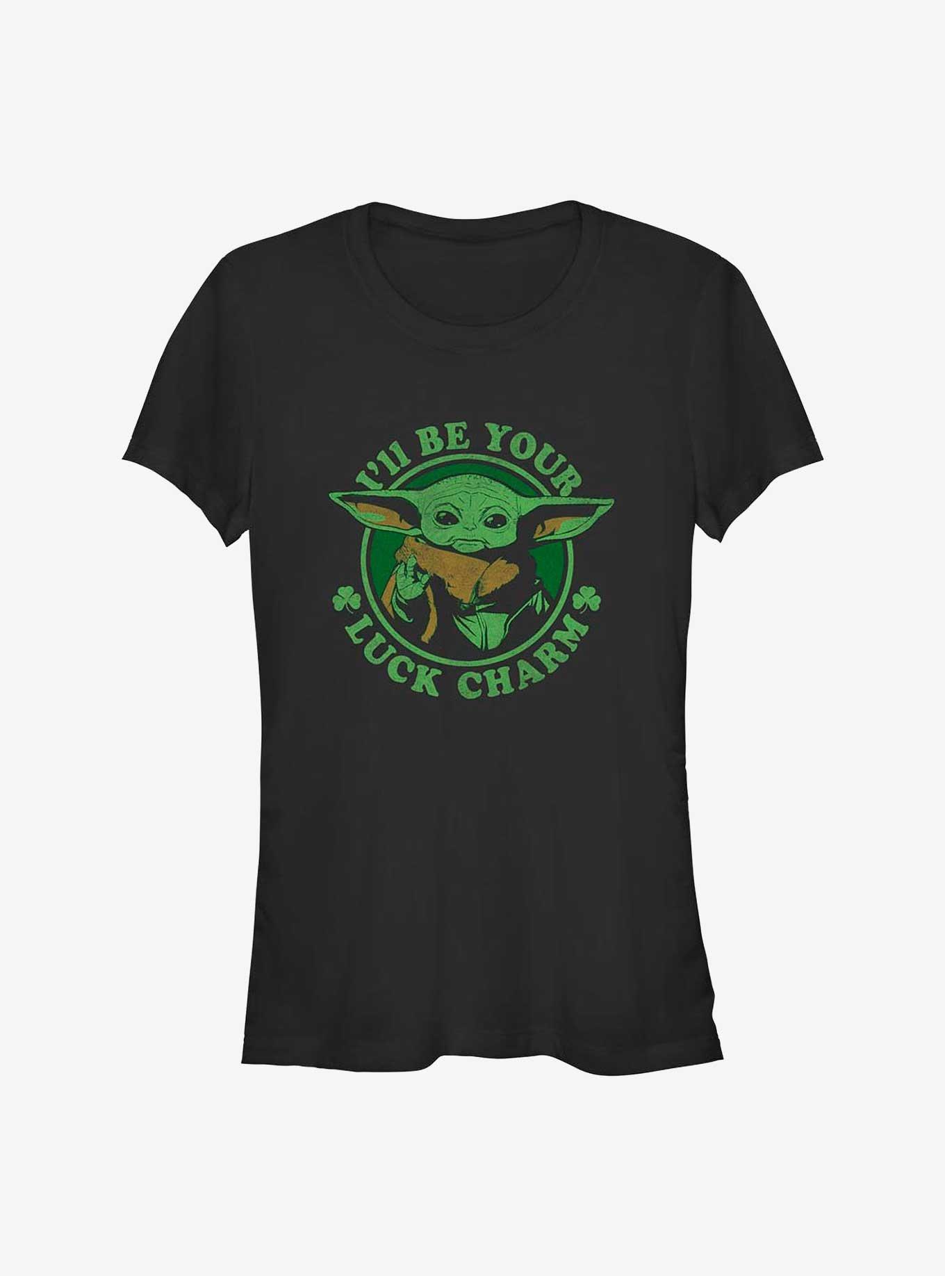 Hot Topic Star Wars The Mandalorian Lucky Charm Girls T-Shirt