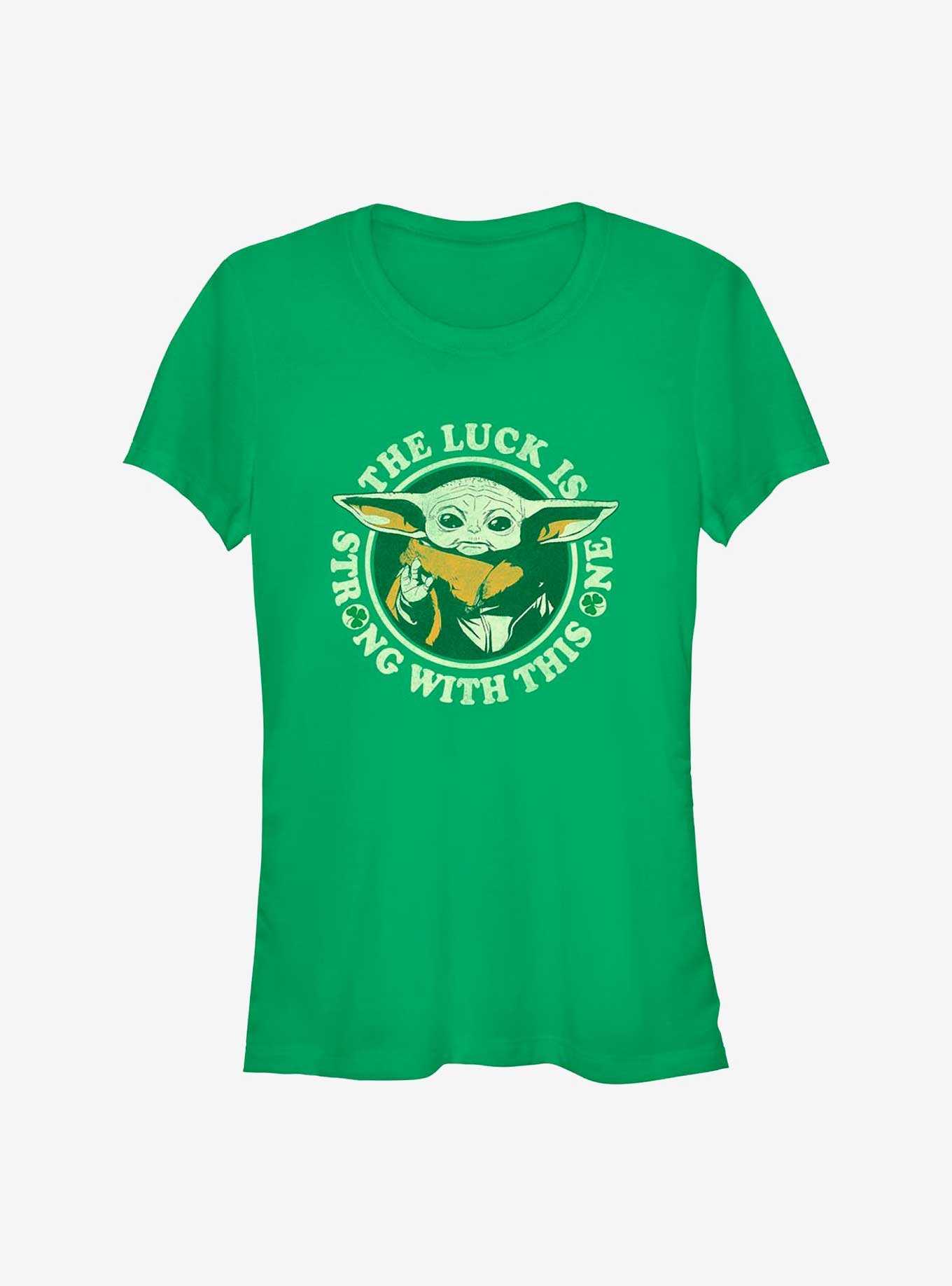 Star Wars The Mandalorian The Child Lucky Force Girls T-Shirt, , hi-res