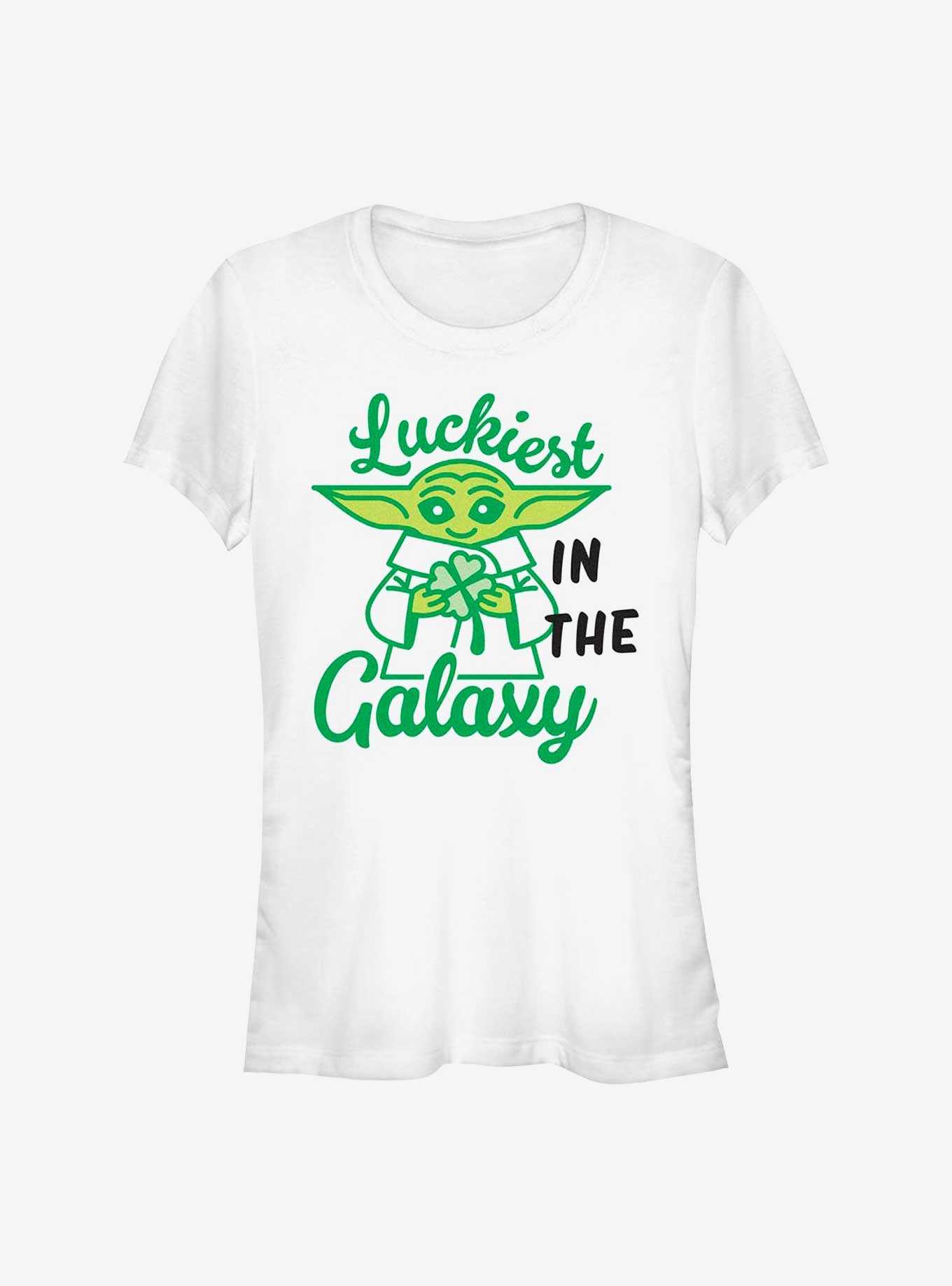 Star Wars The Mandalorian Lucky Galaxy Girls T-Shirt, , hi-res