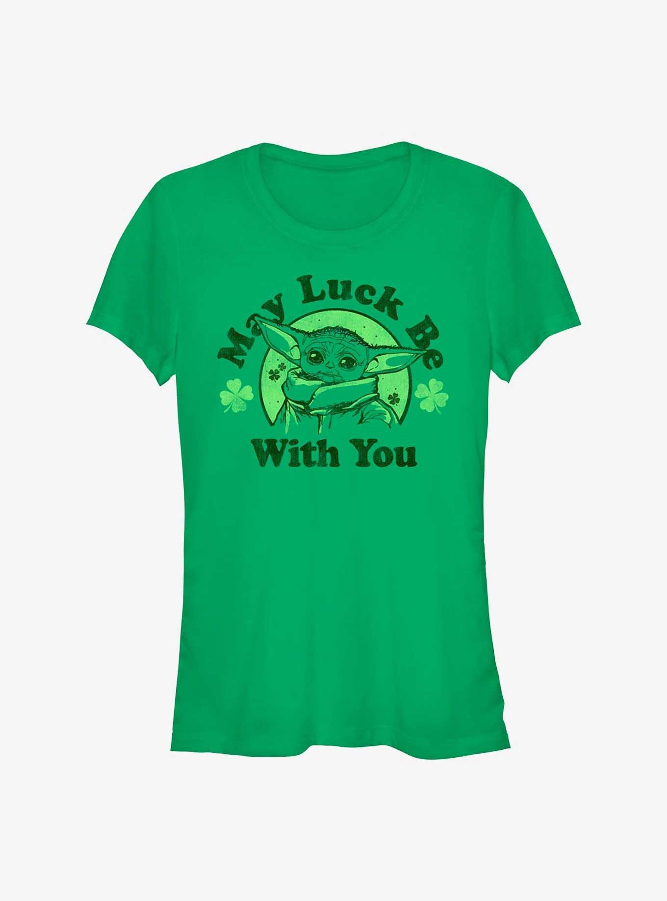 Star Wars The Mandalorian May You Have Luck Girls T-Shirt, , hi-res