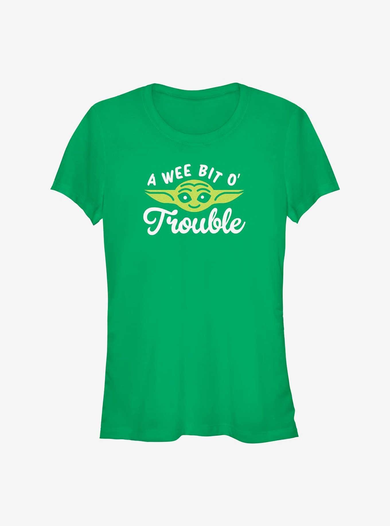 Star Wars The Mandalorian The Child Face Trouble Girls T-Shirt, , hi-res