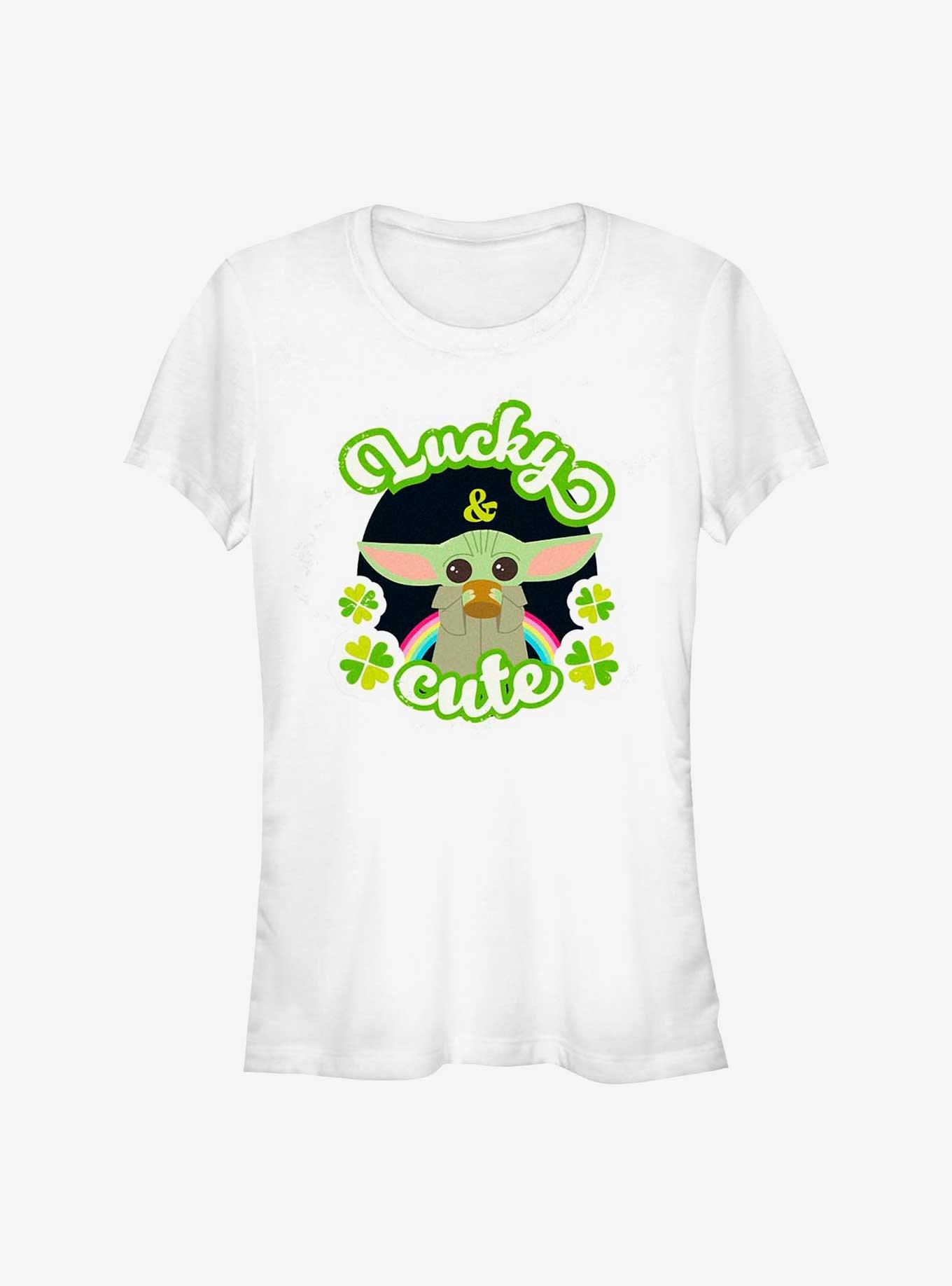 Star Wars The Mandalorian The Child Rainbow Girls T-Shirt, WHITE, hi-res