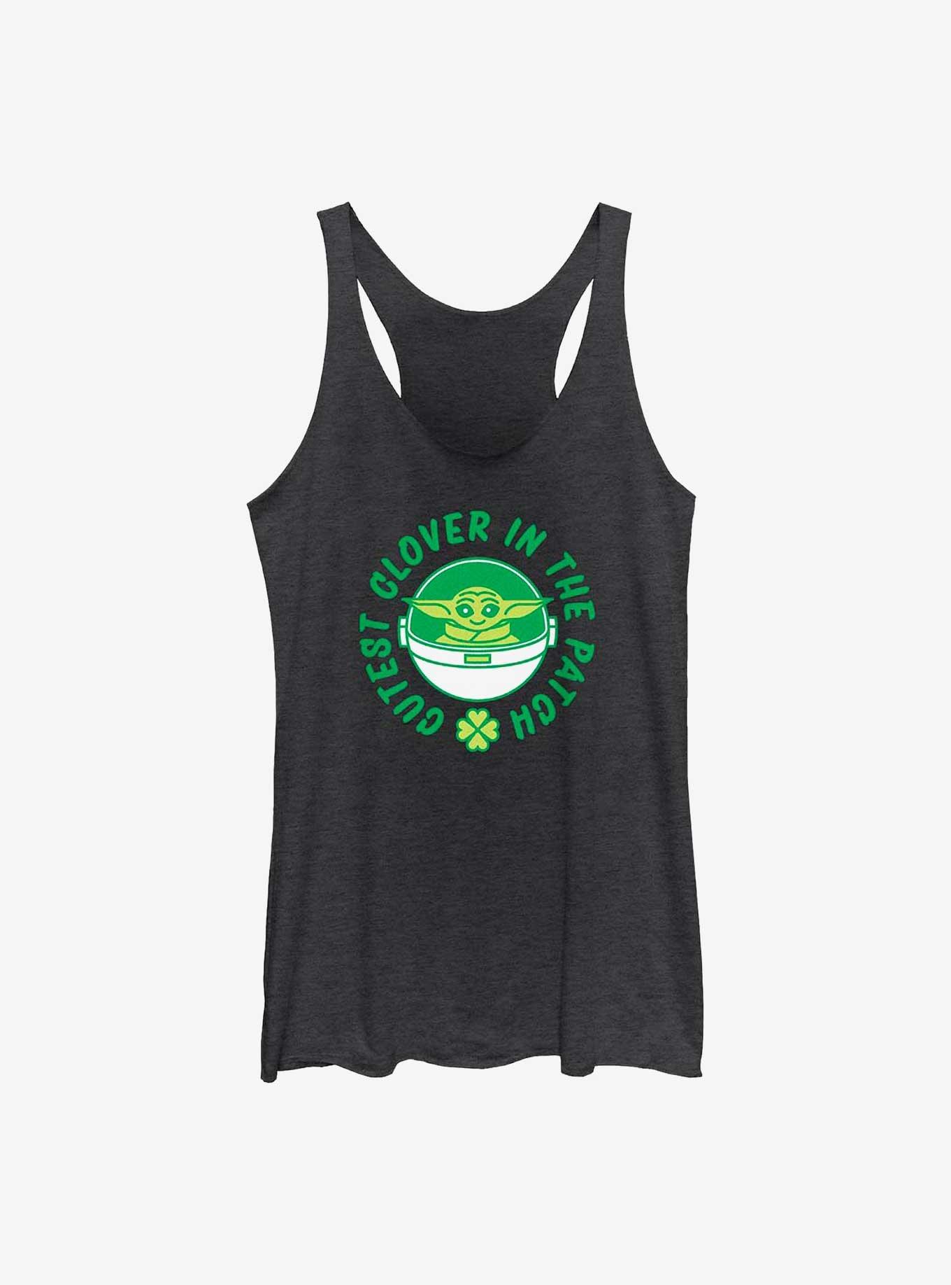 Star Wars The Mandalorian Clover Patch Girls Tank, , hi-res