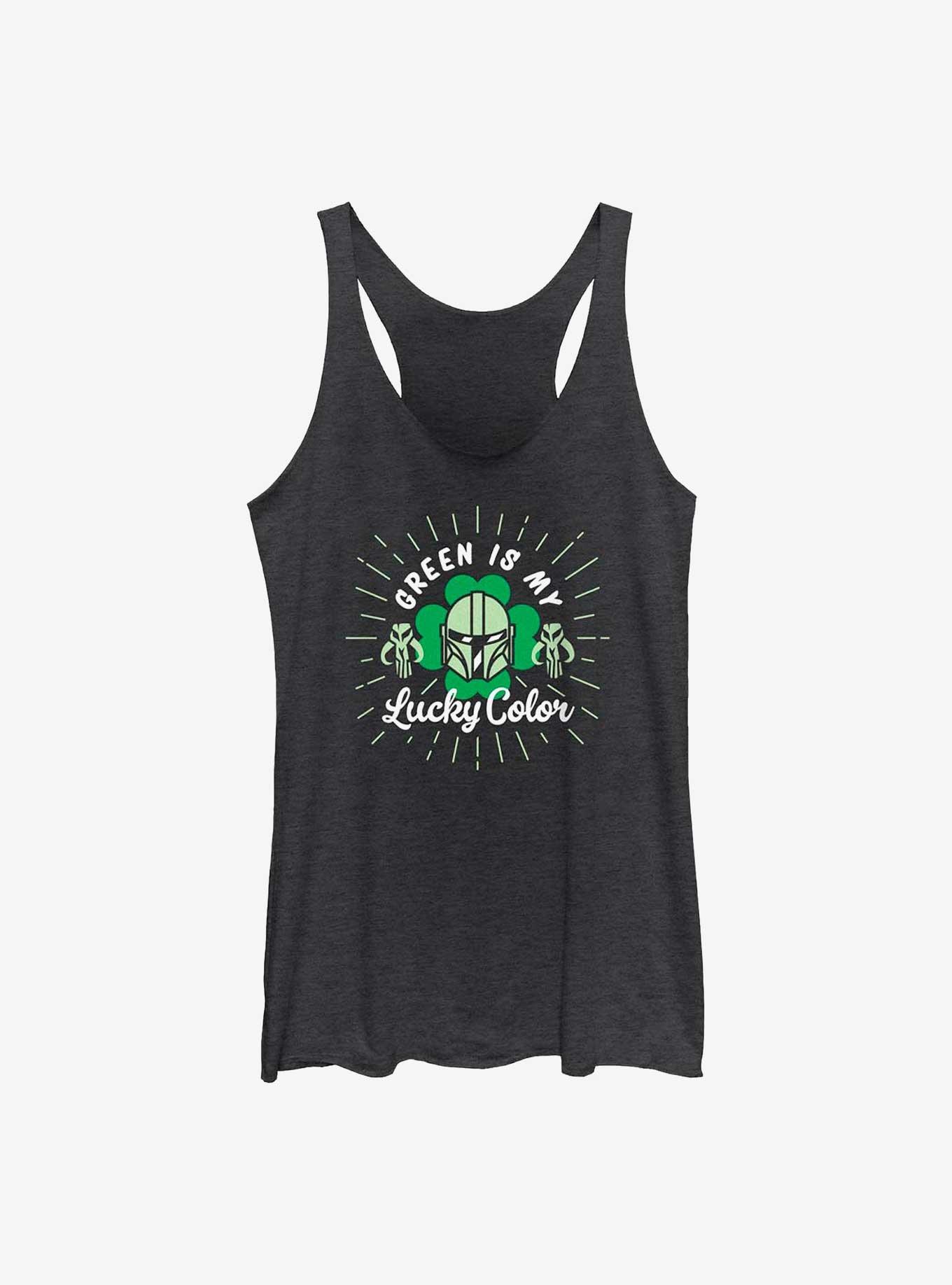 Star Wars The Mandalorian Mando Lucky Color Girls Tank, , hi-res