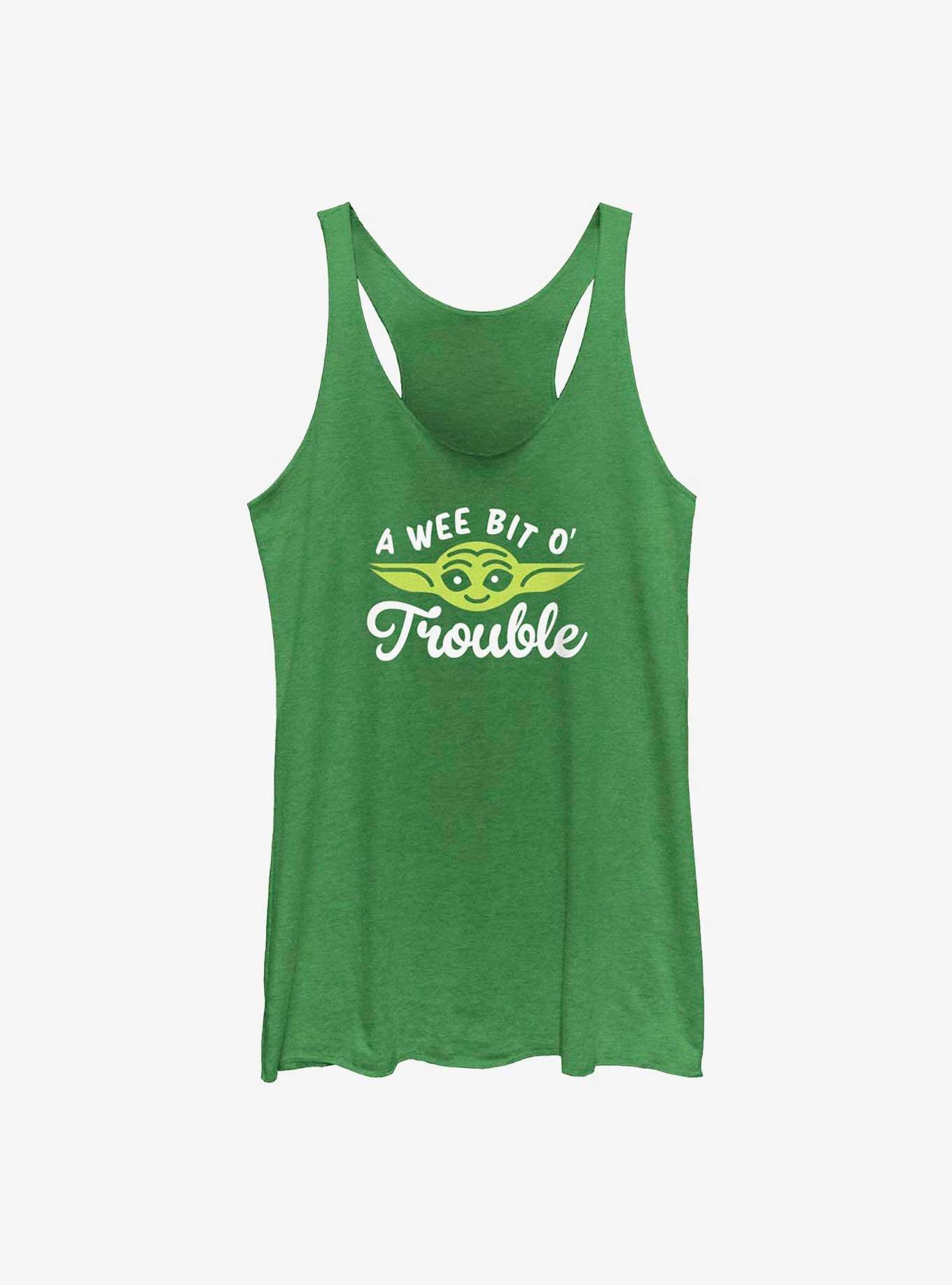Star Wars The Mandalorian The Child Face Trouble Girls Tank, , hi-res