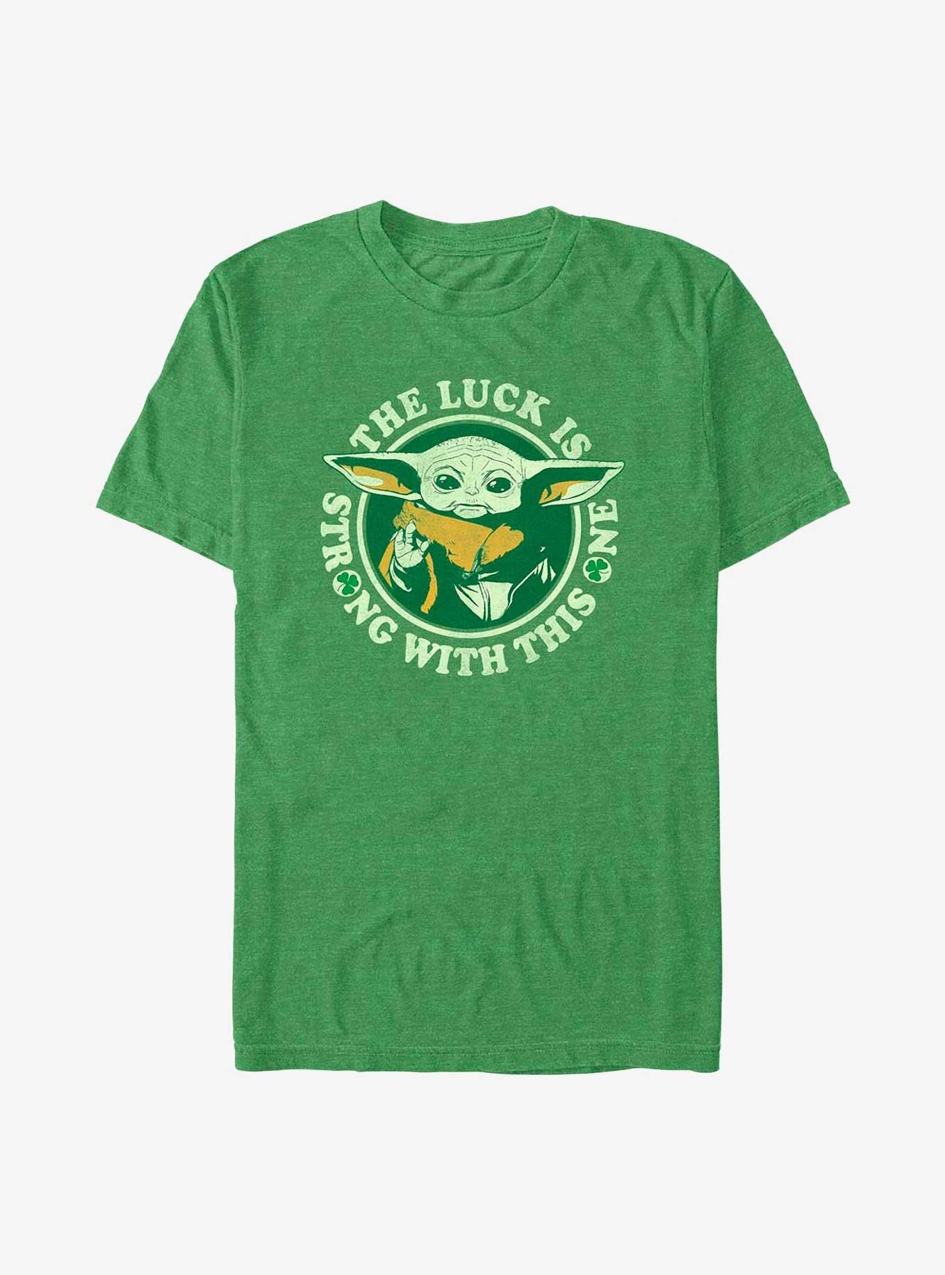 Star Wars The Mandalorian Child Lucky Force T-Shirt