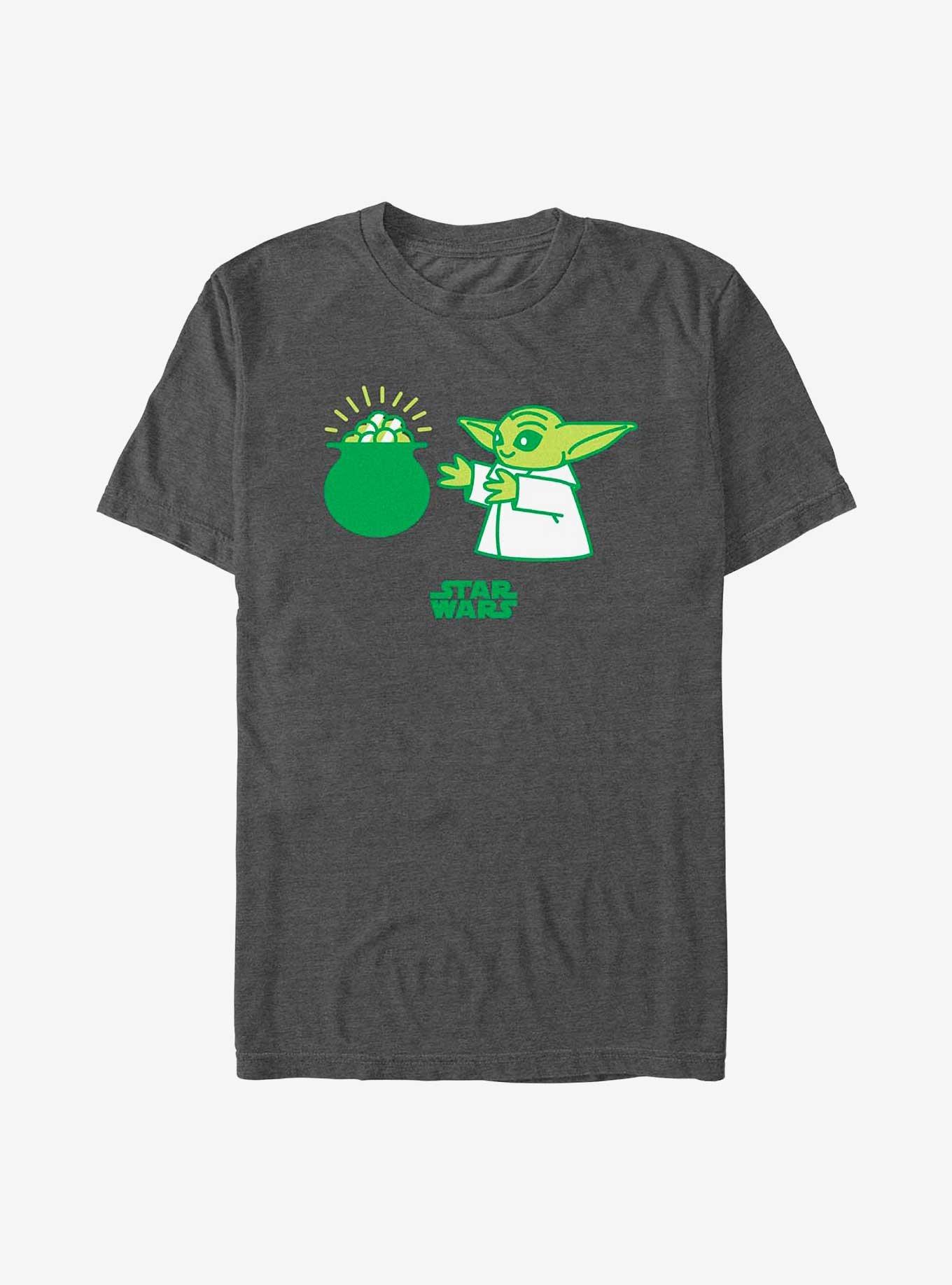 Star Wars The Mandalorian The Child Snack T-Shirt, CHAR HTR, hi-res