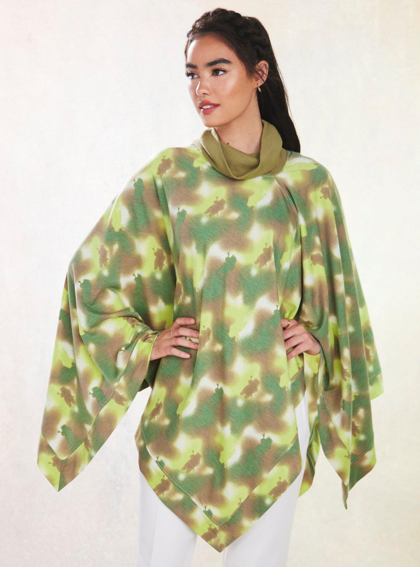 princess leia endor poncho costume