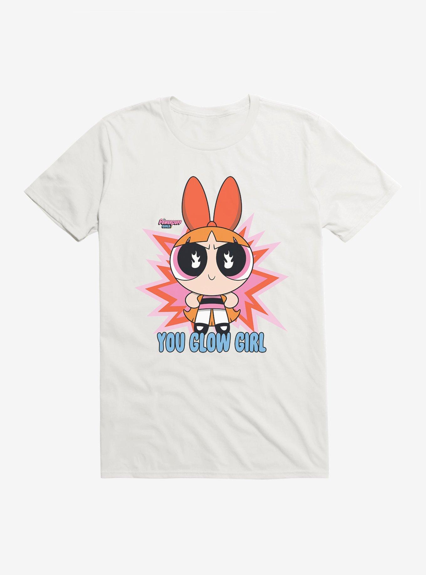 You glow hot sale girl shirt