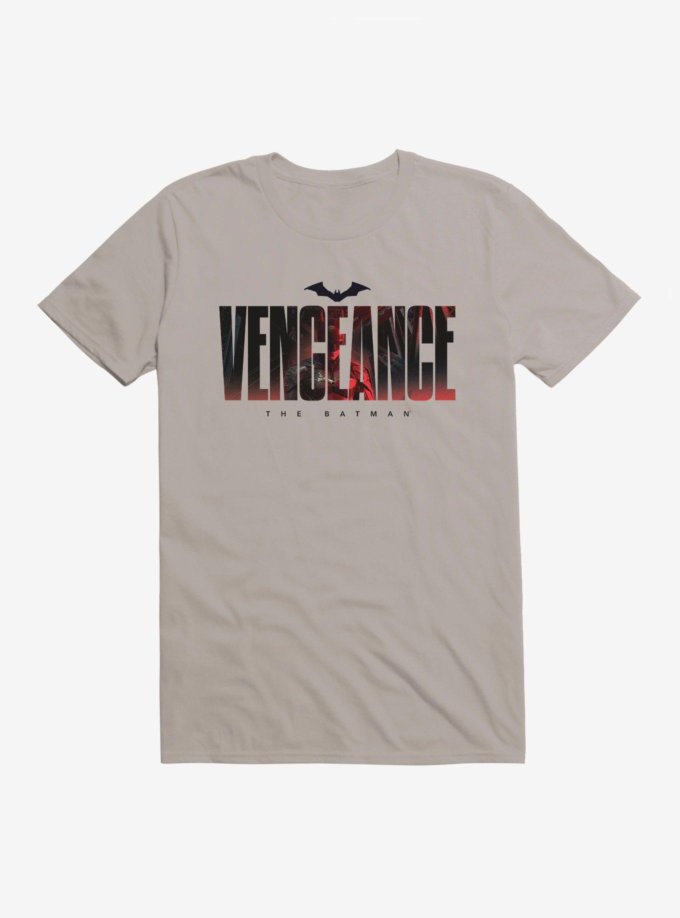 DC Comics The Batman Burning Vengence T-Shirt, LIGHT GREY, hi-res