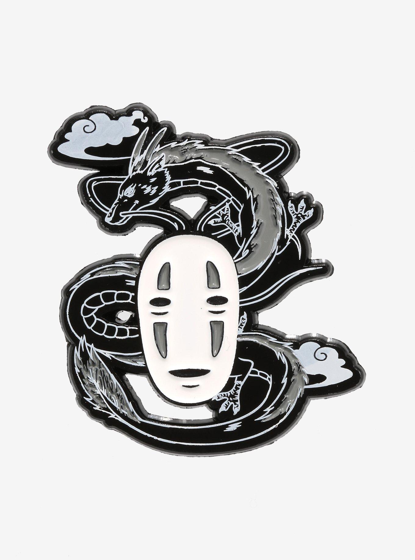 Her Universe Studio Ghibli Spirited Away Haku & NoFace Enamel Pin