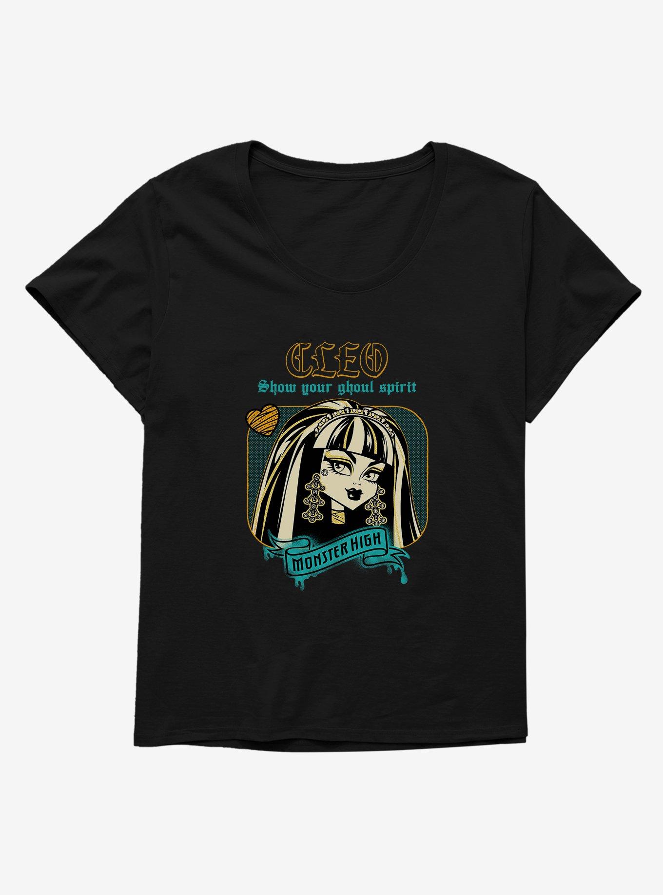 Monster High Cleo Show Your Ghoul Spirit Girls T-Shirt Plus