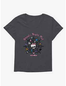 Monster High Color Ghouls Night Out Spiderweb Girls T-Shirt Plus Size, , hi-res