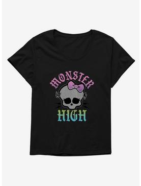 Monster High Color Skull Logo Girls T-Shirt Plus Size, , hi-res