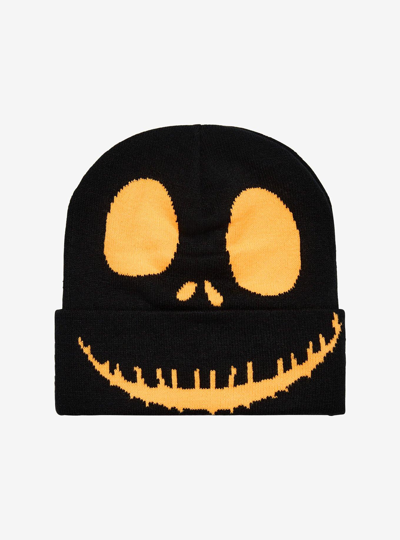 The Nightmare Before Christmas Orange Jack Skellington Beanie, , hi-res
