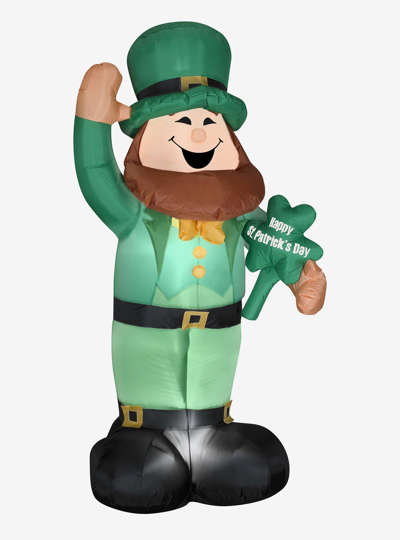 Airblown Inflatable St. Patrick's Day Leprechaun, , hi-res